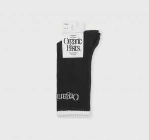 Organic Basics ORGANIC COTTON Active Tennis Socks Zwart | 70523-APOX