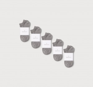 Organic Basics ORGANIC COTTON Core Ankle Socks 10-pack | 54806-ZOAP