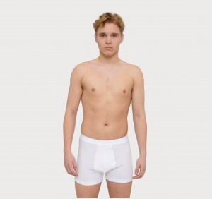 Organic Basics ORGANIC COTTON Core Boxers 2-pack Wit | 79452-LEDZ