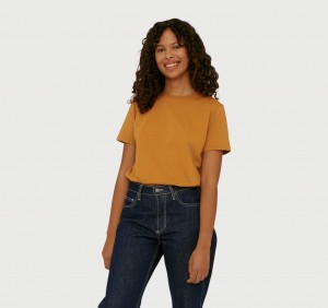 Organic Basics ORGANIC COTTON True Tee Ocher | 58069-ADXY