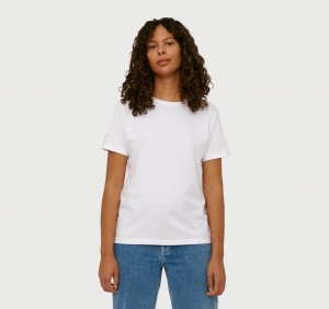 Organic Basics ORGANIC COTTON True Tee Wit | 08426-WDLE