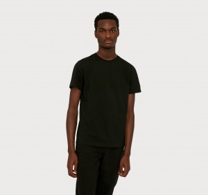 Organic Basics ORGANIC COTTON True Tee Zwart | 18457-CXPB