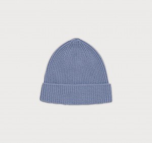 Organic Basics RECYCLED WOOL Beanie Lichtblauw | 82419-EQHY