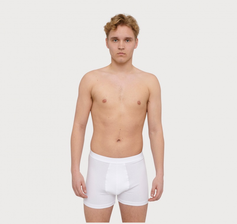 Organic Basics ORGANIC COTTON Core Boxers 2-pack Wit | 79452-LEDZ