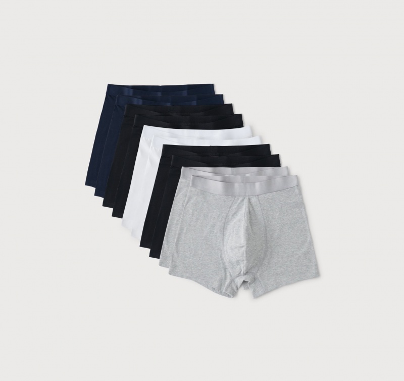 Organic Basics ORGANIC COTTON Core Boxers 10-pack | 16248-GWLR