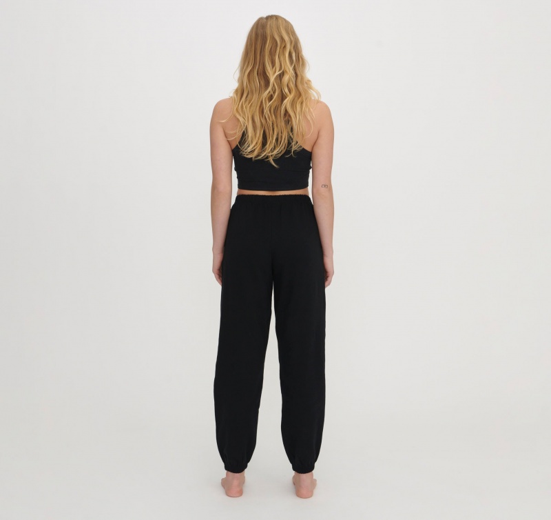 Organic Basics ORGANIC COTTON Merch Sweatpants Zwart | 87649-DVAZ