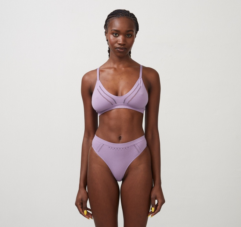 Organic Basics ORGANIC COTTON Seamless Hipster Lavendel | 75912-QMUT