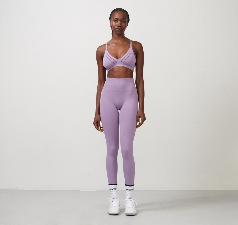 Organic Basics ORGANIC COTTON Seamless Leggings Lavendel | 06814-EJPS