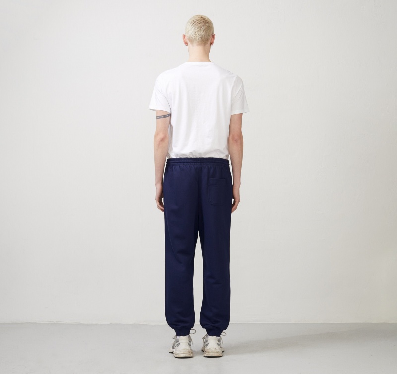 Organic Basics ORGANIC COTTON True French-Terry Sweatpants Donkerblauw | 48510-QGIO