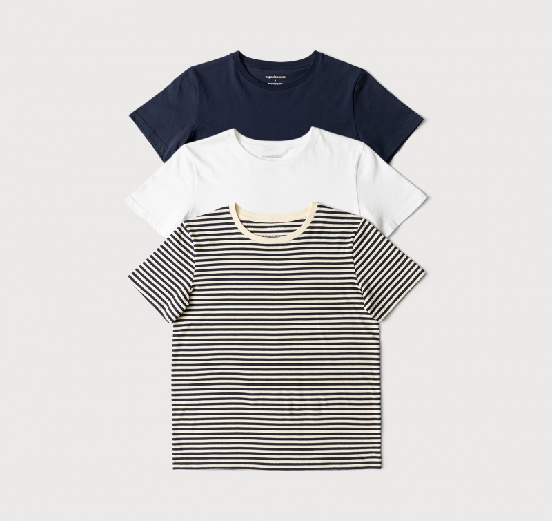 Organic Basics ORGANIC COTTON True Tee 3-pack | 72038-HDOT