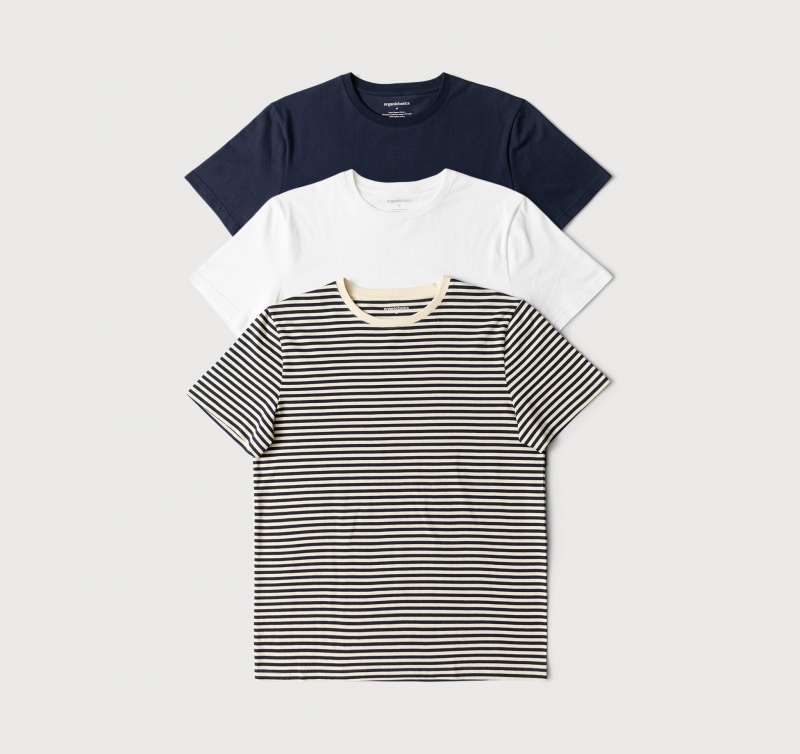 Organic Basics ORGANIC COTTON True Tee 3-pack | 10623-HGTE