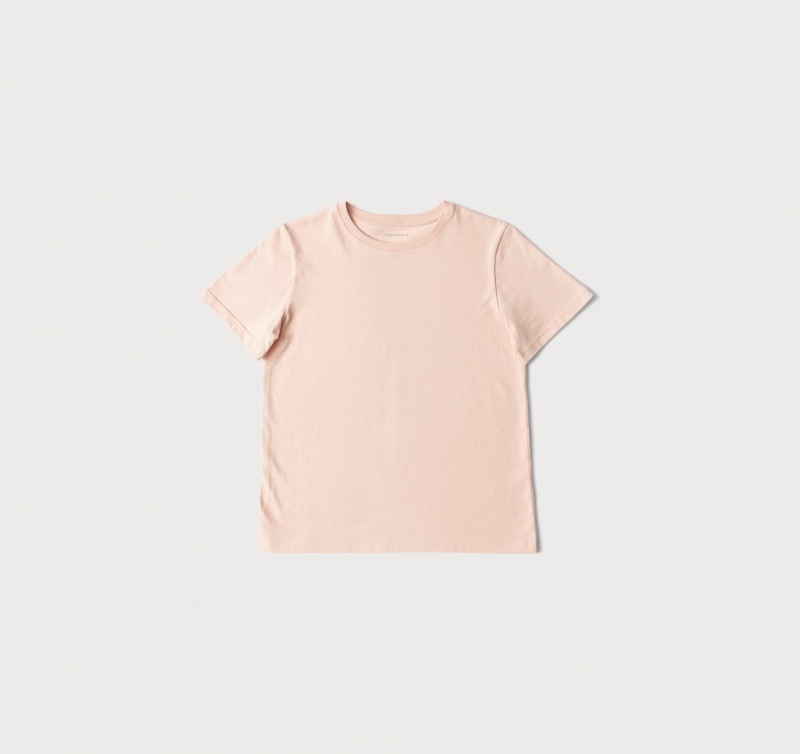 Organic Basics ORGANIC COTTON True Tee Roze | 39256-FQVH