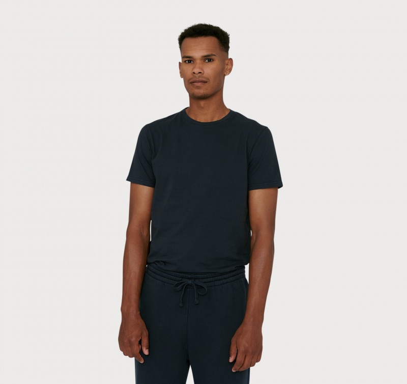 Organic Basics ORGANIC COTTON True Tee TerraToned Slate | 73926-FTLK