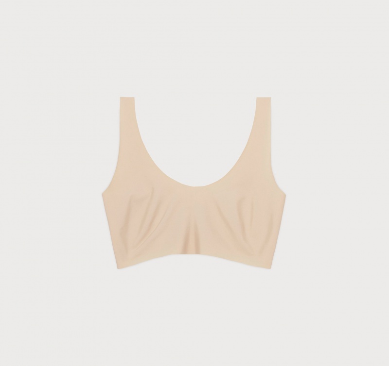 Organic Basics RECYCLED NYLON Invisible Bra Oak | 16540-MYNK