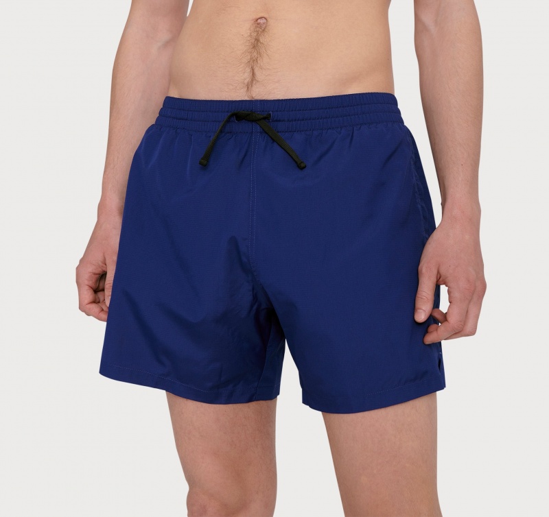 Organic Basics RECYCLED POLYESTER Re-Swim Shorts Donkerblauw | 91850-RIEB