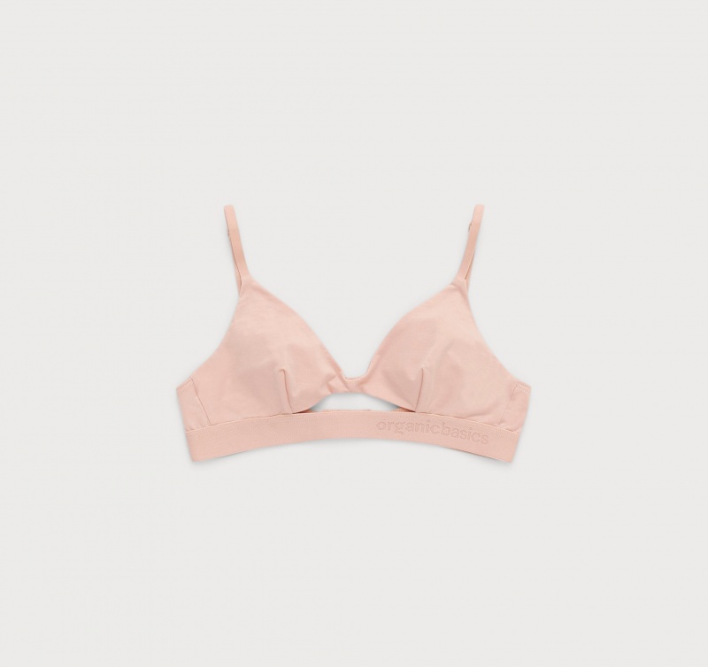 Organic Basics TENCEL™ LYOCELL Soft Touch Bralette Roze | 23697-CQEN