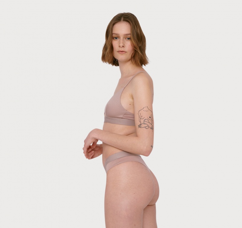 Organic Basics TENCEL™ LYOCELL Soft Touch Tanga 2-pack Roze | 29360-KPNL