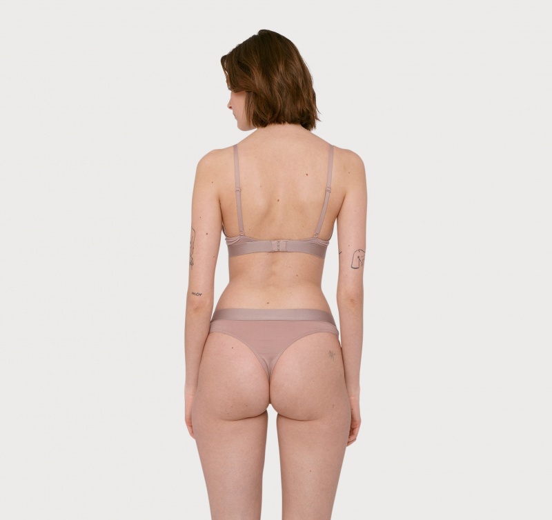 Organic Basics TENCEL™ LYOCELL Soft Touch Tanga 2-pack Roze | 29360-KPNL