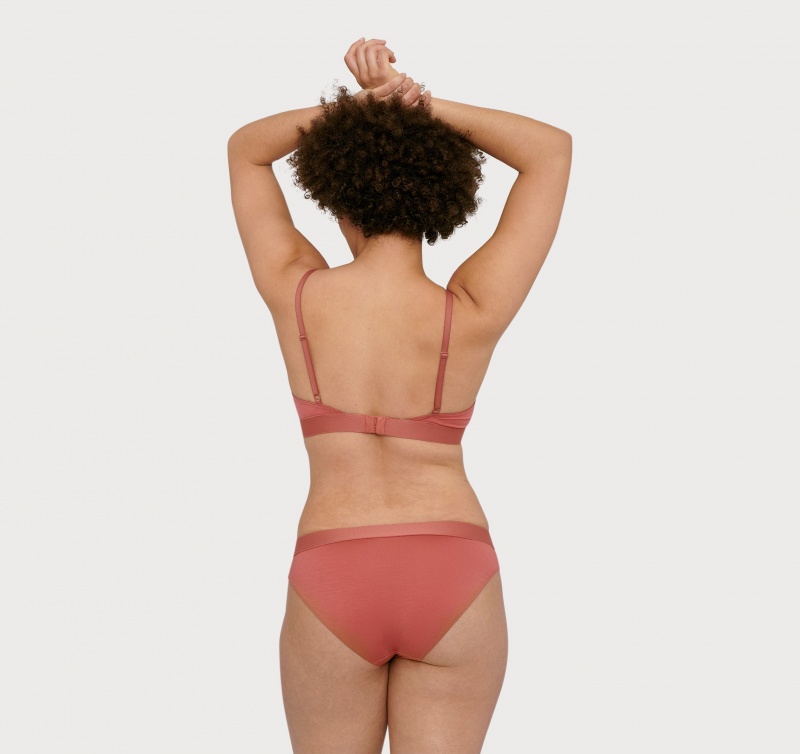 Organic Basics TENCEL™ LYOCELL Soft Touch Bralette Cedar | 73250-QEMW