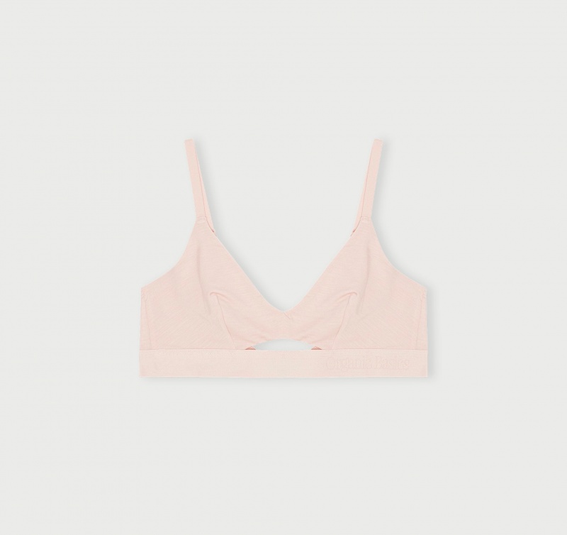 Organic Basics TENCEL™ LYOCELL Soft Touch Bralette Abrikoos | 37421-XAPI