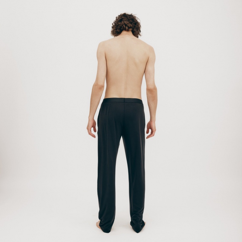 Organic Basics TENCEL™ LYOCELL Soft Touch Pants Zwart | 14369-EFAB