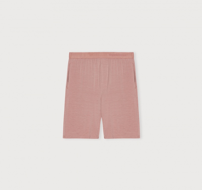 Organic Basics TENCEL™ LYOCELL Soft Touch Shorts Brick | 38295-SWOQ